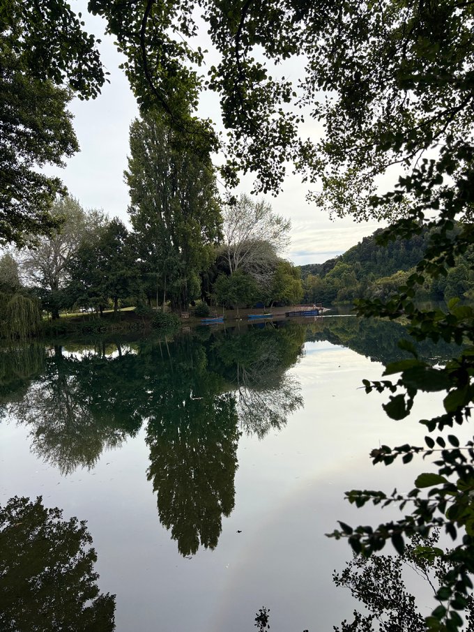 Río Rahue, entre bosque nativo