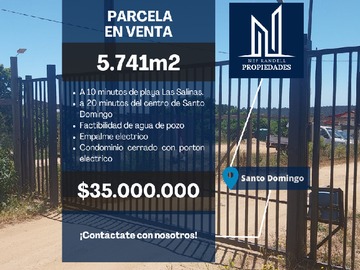 Venta / Parcela / Santo Domingo