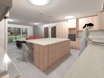 Bosquejo cocina
