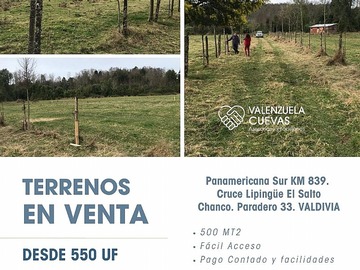 Venta / Parcela / Valdivia