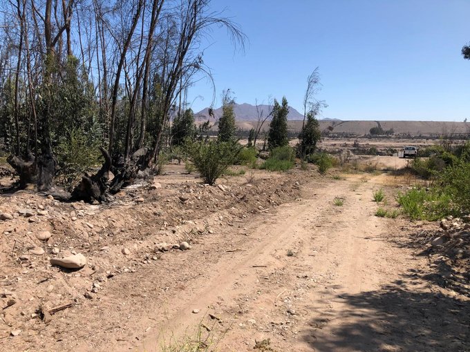 parcela ubicada lado Izquierdo del camino
