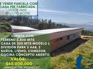 Venta / Parcela / Villa Alemana