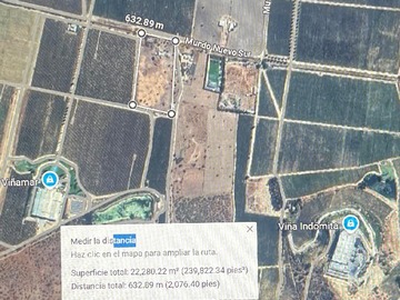 Venta / Terreno Agricola / Casablanca