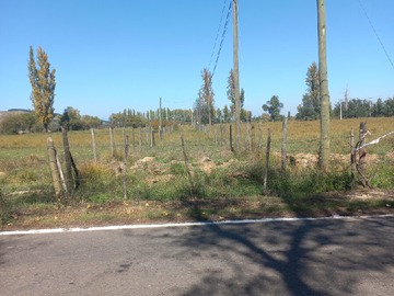 Acceso principal a orilla de camino