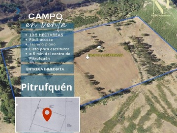 Venta / Terreno Agricola / Pitrufquén