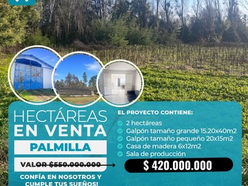 Venta / Terreno Industrial / Linares