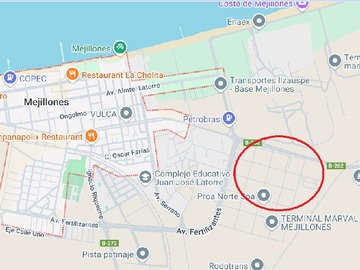 Venta / Terreno Industrial / Mejillones