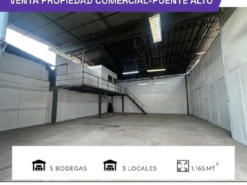 Venta / Terreno Industrial / Puente Alto