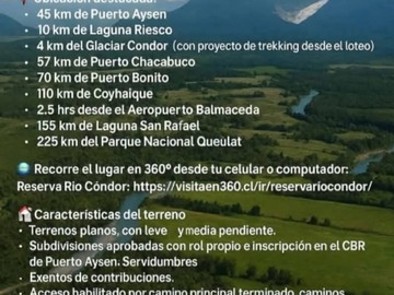 Venta / Terreno / Aysén