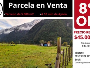 Venta / Terreno / Aysén