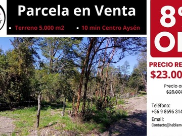 Venta / Terreno / Aysén