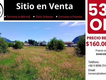 Venta / Terreno / Aysén
