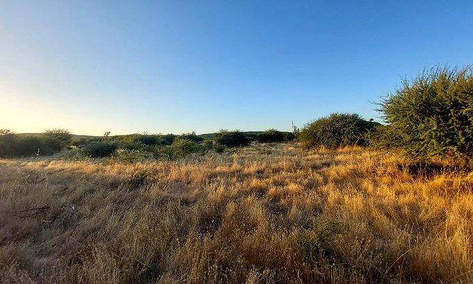 Foto panorámica del terreno