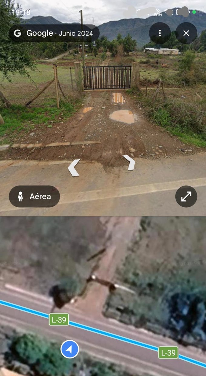 Acceso desde camino público