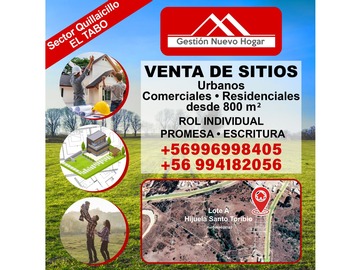 Venta / Terreno / El Tabo