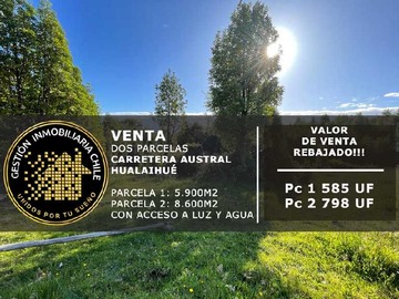 Venta / Terreno / Hualaihué