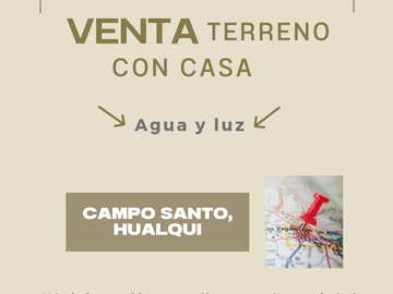 Venta / Terreno / Hualqui