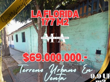 Venta / Terreno / La Florida