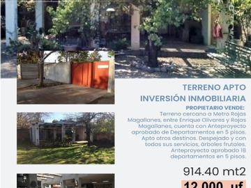Venta / Terreno / La Florida