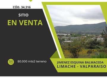 Venta / Terreno / Limache