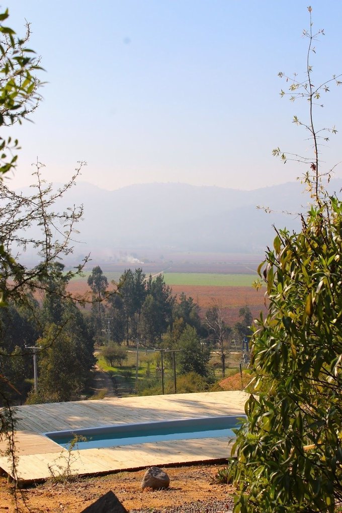 Vista desde el terreno