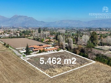 Venta / Terreno / Los Andes