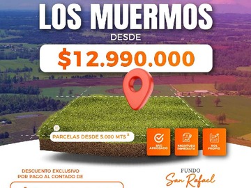 Venta / Terreno / Los Muermos