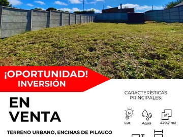 Venta / Terreno / Osorno
