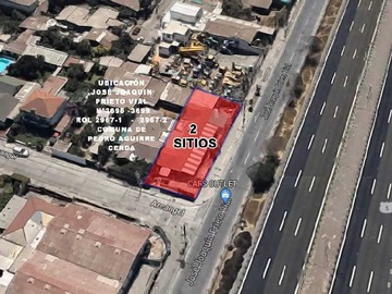 Venta / Terreno / Pedro Aguirre Cerda