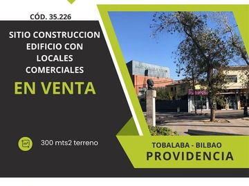 Venta / Terreno / Providencia