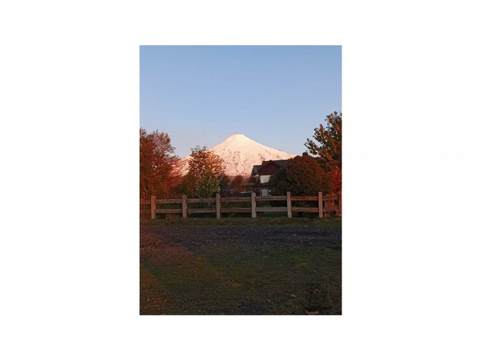 Fantastica parcela con inmejorable vista al volcán!!