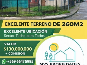 Venta / Terreno / Puerto Montt