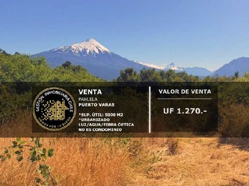 Venta / Terreno / Puerto Varas