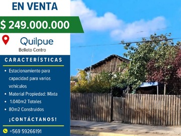 Venta / Terreno / Quilpué