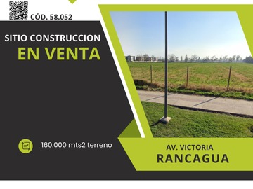 Venta / Terreno / Rancagua