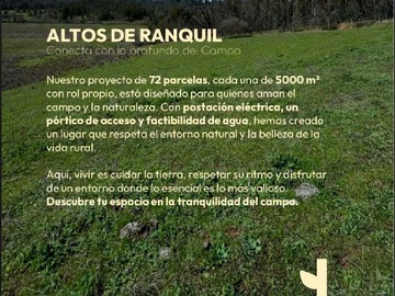 Venta / Terreno / Ránquil