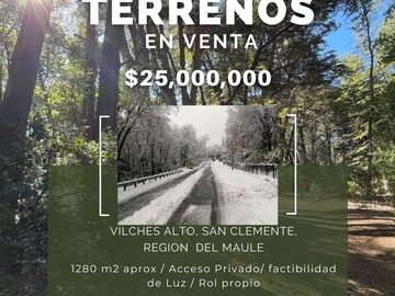 Venta / Terreno / San Clemente