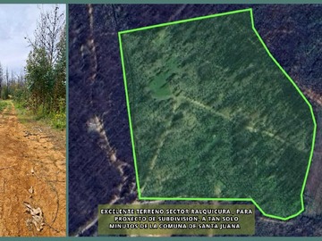 Venta / Terreno / Santa Juana