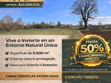 Venta / Terreno / Valdivia