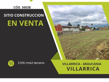 Venta / Terreno / Villarrica